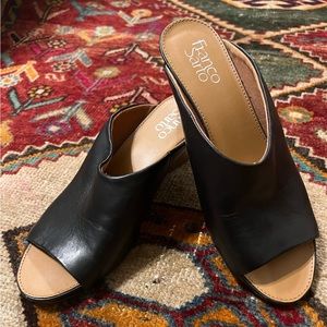 Franco Sarto Dublin Wedge Black 7.5